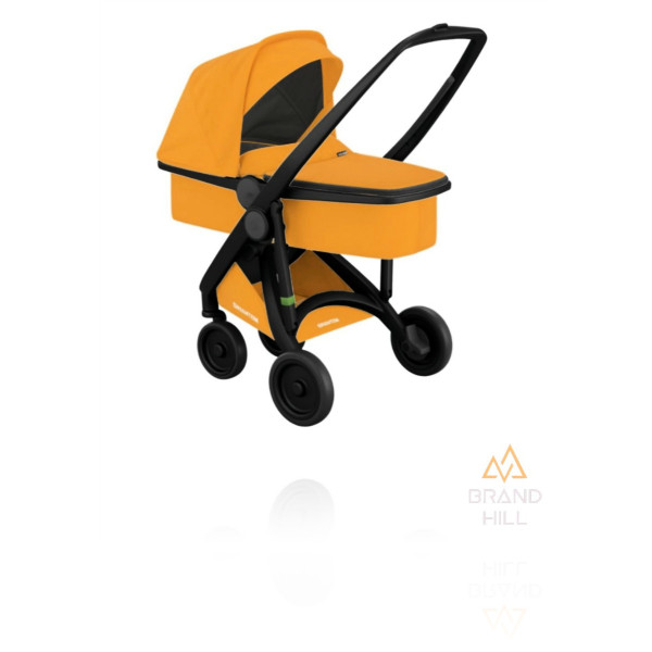 Коляска Greentom Upp Carrycot шасси Black