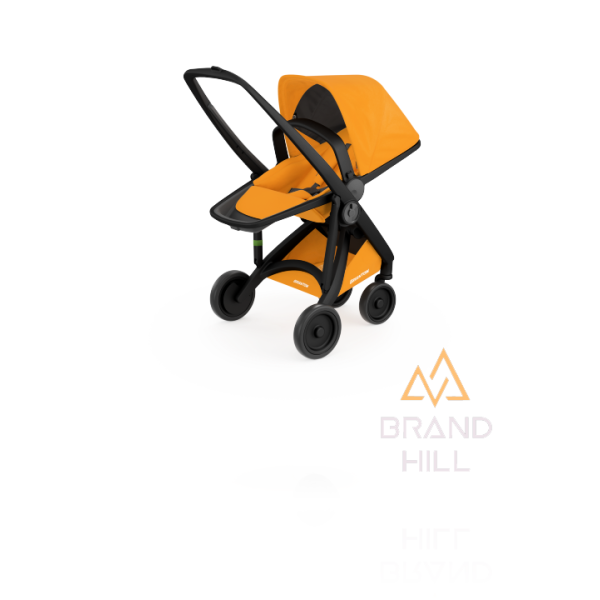 Прогулянкова коляска Greentom Reversible шасі Black