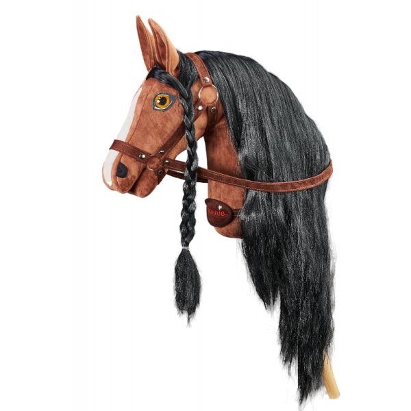 Плюшева іграшка конячка на паличці Hobby Horse Ponnie Lucky