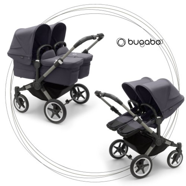 Коляска 2в1 для двійні Bugaboo Donkey 5 Twin
