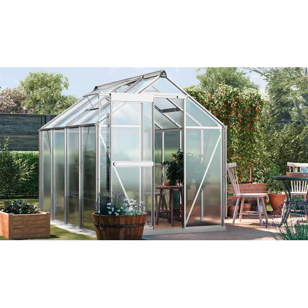 Садова теплиця-парник з полікарбонату Cultivo Slide-In NEW 183x245 см