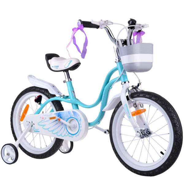 Дитячий велосипед RoyalBaby Little Swan 16'' RB16-18 з кошиком