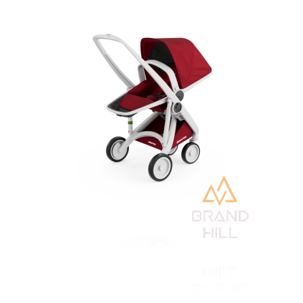 Прогулянкова коляска Greentom Reversible шасі Gray