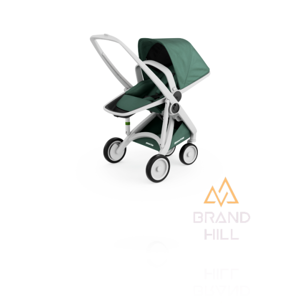 Прогулянкова коляска Greentom Reversible шасі Gray