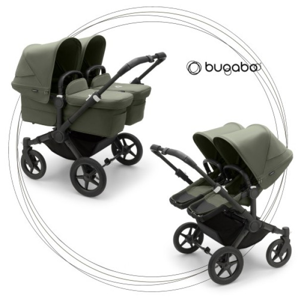 Коляска 2в1 для двійні Bugaboo Donkey 5 Twin