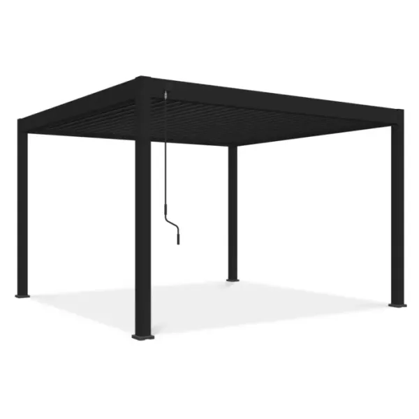 Пергола террасная садовая Gutroof DELUXE 3,6x4 Anthracite