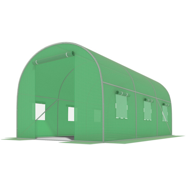 Теплица-парник с окнами 10 м2 FunFit 400х250х200