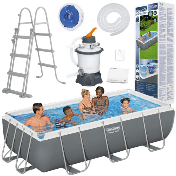 Каркасний басейн Bestway 404x201x100cm 10w1 56442