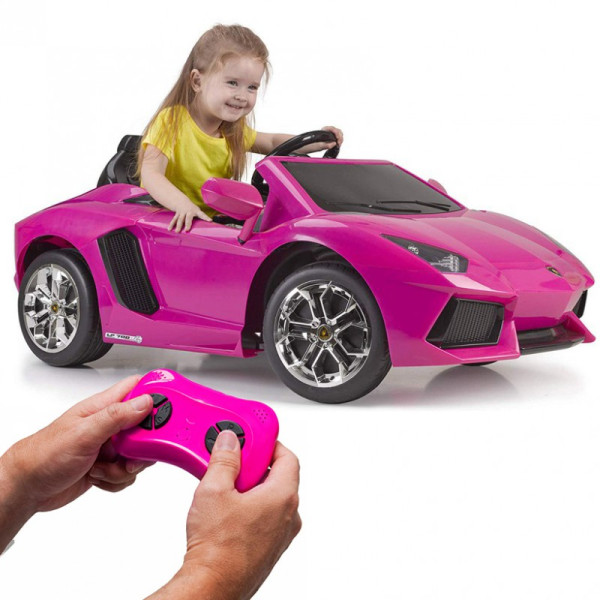 Автомобіль Feber  Aventador Pink 6V  12394