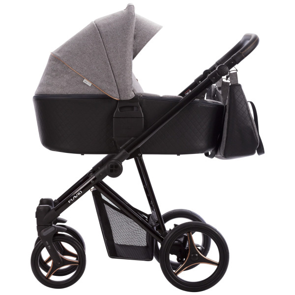 Коляска 2в1 Bebetto Flavio шасси Black