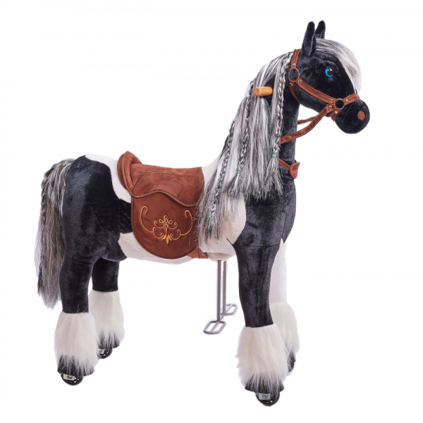Механічна іграшка коник на колесах Ponnie Domino M