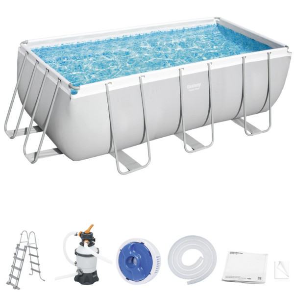 Каркасний басейн Bestway 412x201x122cm 10w1 56457