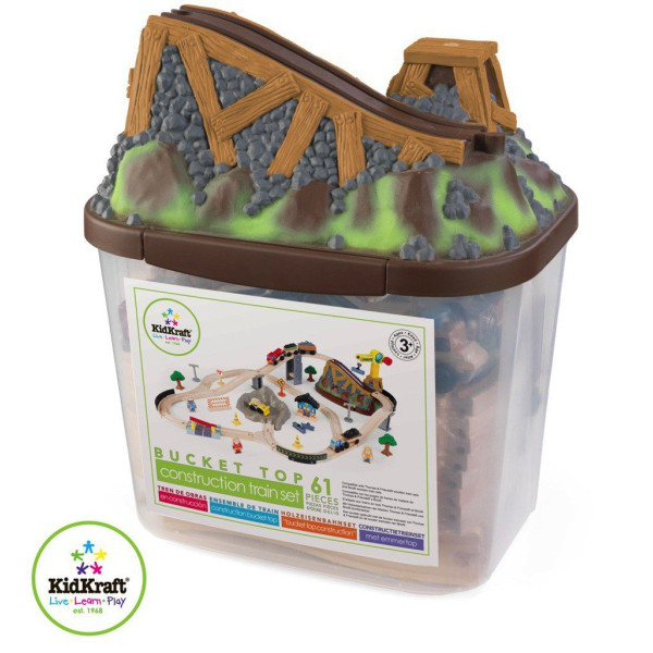 Залізниця KidKraft Bucket Top Construction 17805