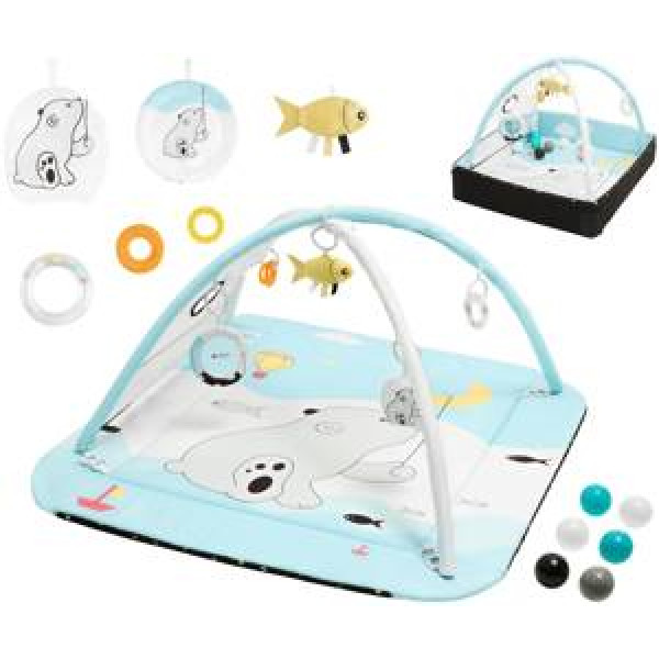 Килимок з дугами та аксесуарами 5в1 Mamabrum BABY MAT ACTIVE GYM