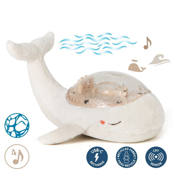Ночник с проектором Cloud b Кит ECO Tranquil Whale