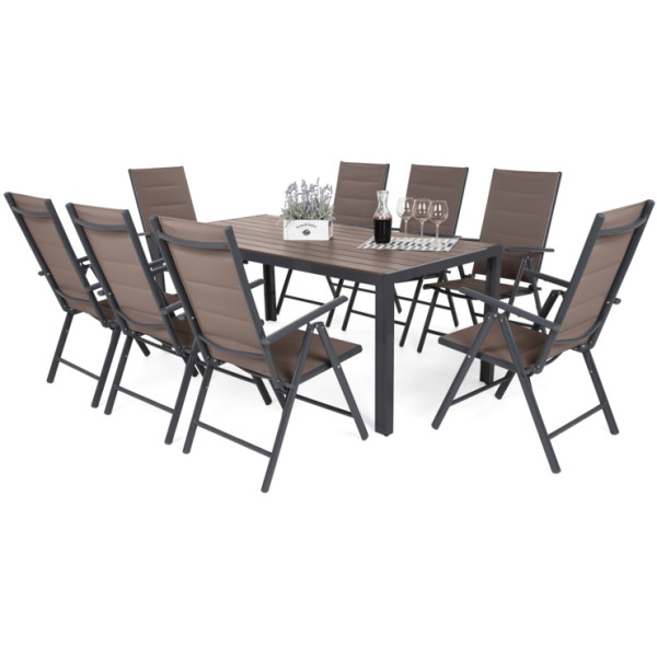 Набір садових меблів HOME & GARDEN Ibiza стіл + 8 крісел