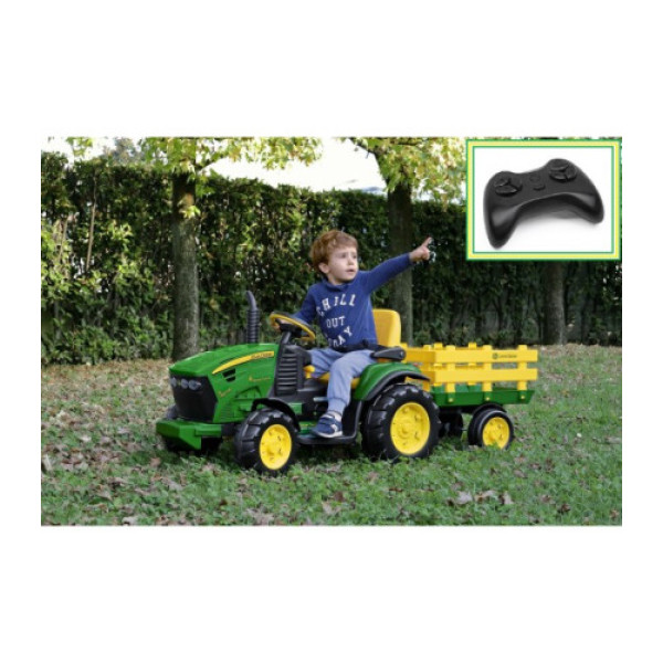 Електротрактор Peg-Perego John Deere Ground Force + пульт керування