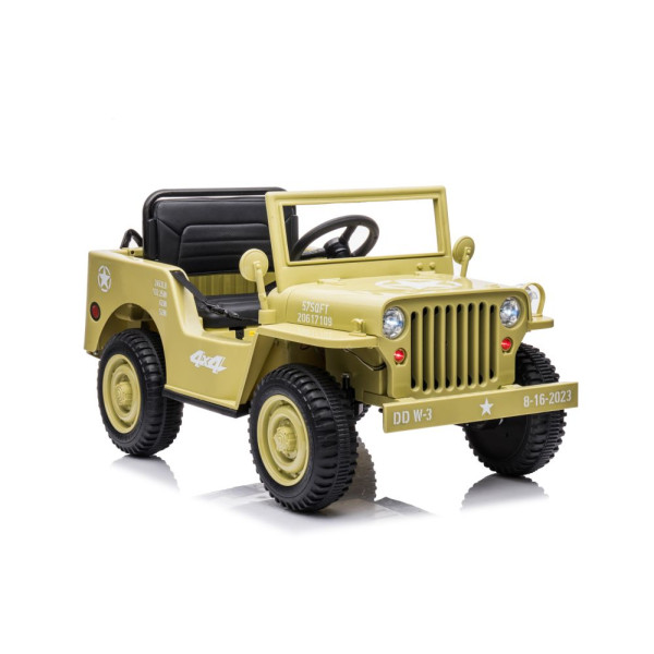 Дитячий електромобіль LEANToys військове авто JH-103 4x4