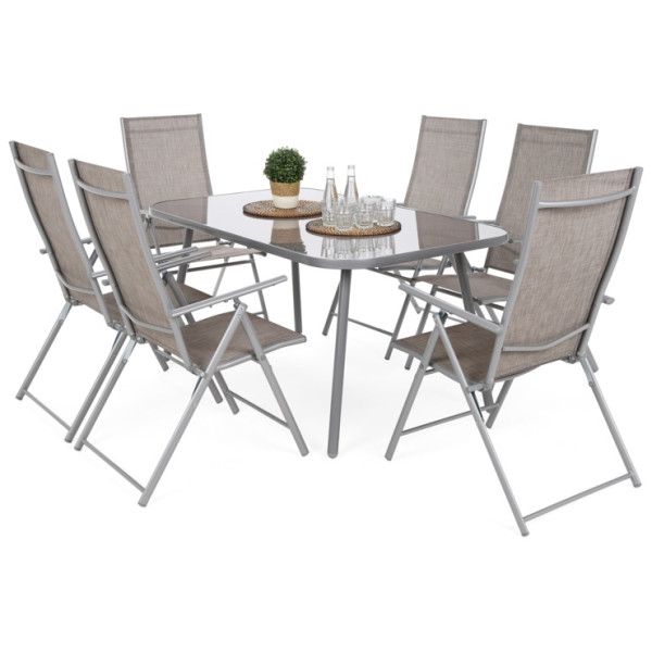 Набір садових меблів HOME & GARDEN Casablanca стіл + 6 крісел