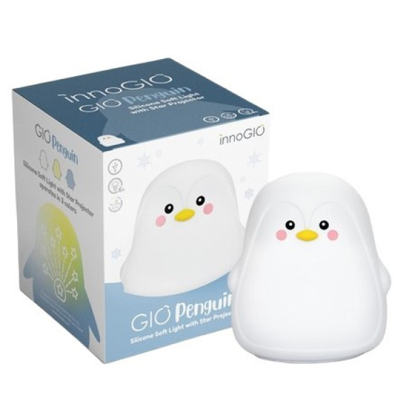 Нічник силіконовий InnoGIO Penguin