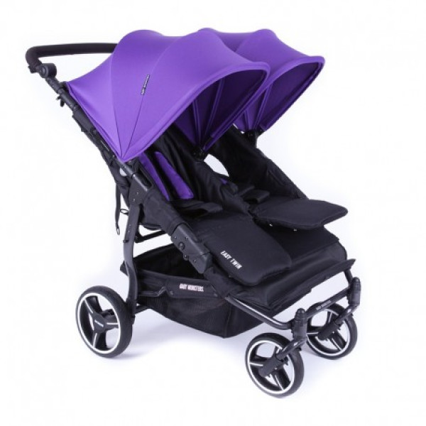 Прогулочная коляска для двойни Baby Monsters EASY TWIN 3.0S LT