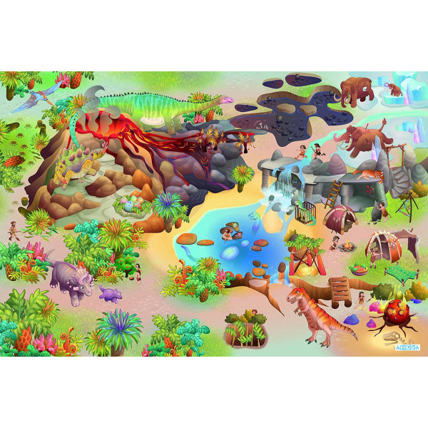Игровой мат Nickelodeon 100X150 Латексный 3D эффект