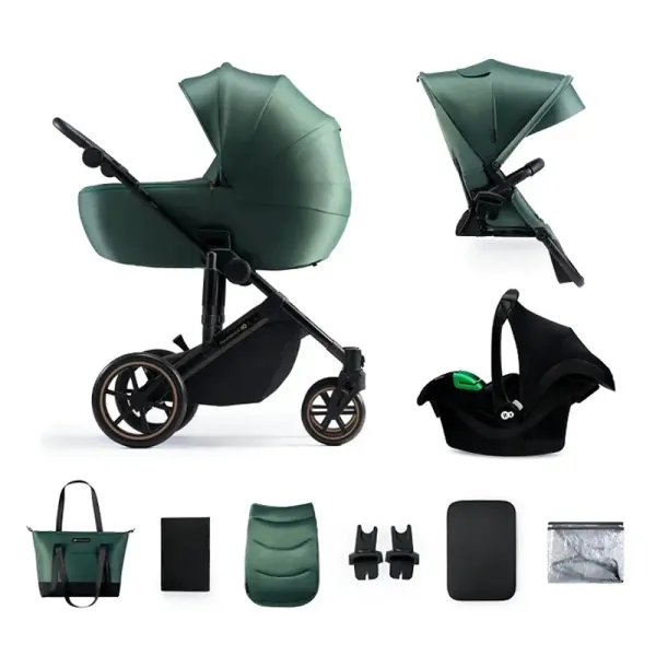 Коляска 3в1 Kinderkraft PRIME 2 Mink Pro