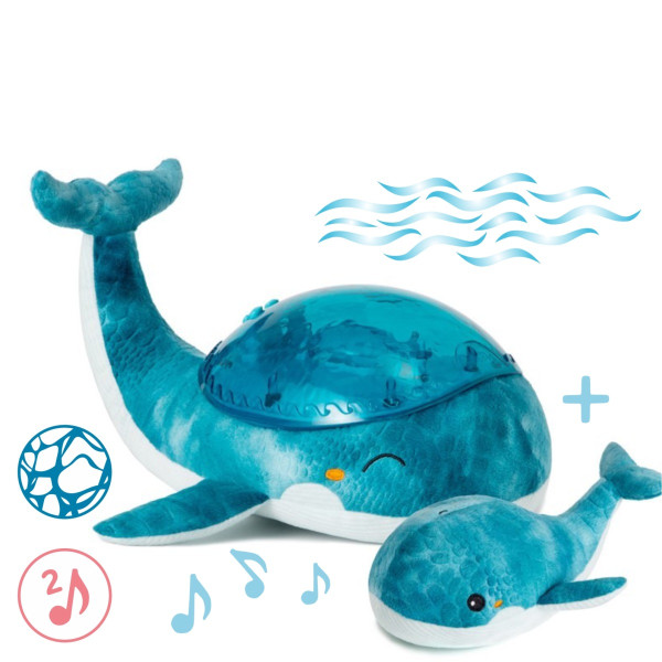 Нічник з проектором Cloud b Tranquil Whale