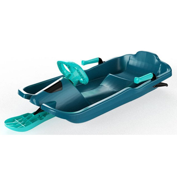 Санки бобслей з кермом PLASTKON SKIPPER