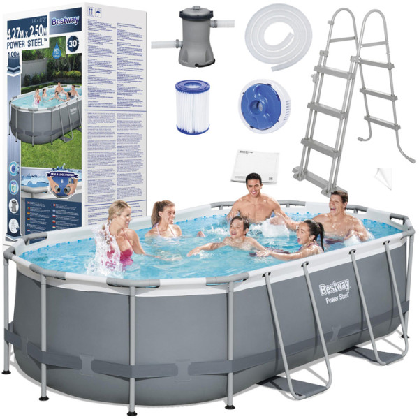 Каркасний басейн Bestway 427x250x100см 10в1 56620