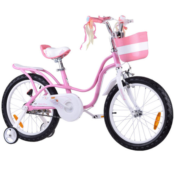 Дитячий велосипед RoyalBaby Little Swan 18'' RB18-18 з кошиком