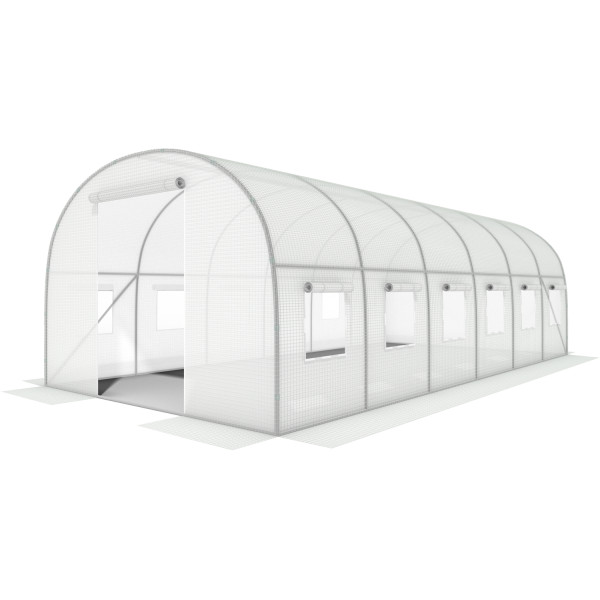 Теплиця-парник з вікнами 18 м2 FunFit 1463 600х300х200 см