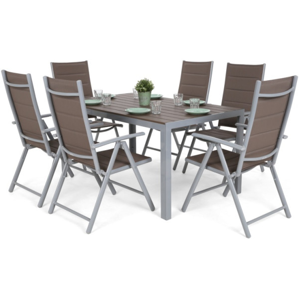 Набір садових меблів HOME & GARDEN Ibiza 150 стіл + 6 крісел