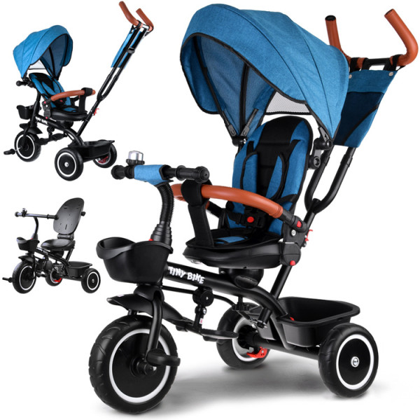 Дитячий трьохколісний велосипед Tiny Bike 3в1 SP0650 Green
