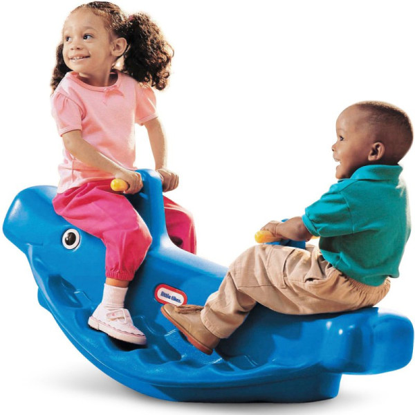 3-місна гойдалка Little Tikes Синій кит