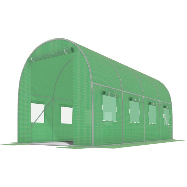 Теплиця-парник з вікнами 9 м2 FunFit 450х200х200 см