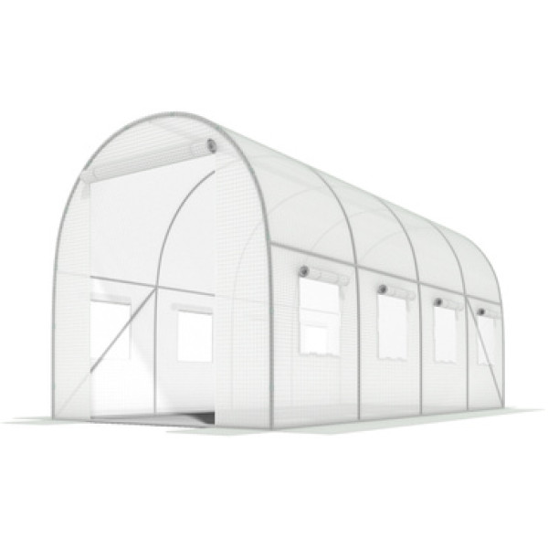 Теплиця-парник з вікнами 9 м2 FunFit 450х200х200 см