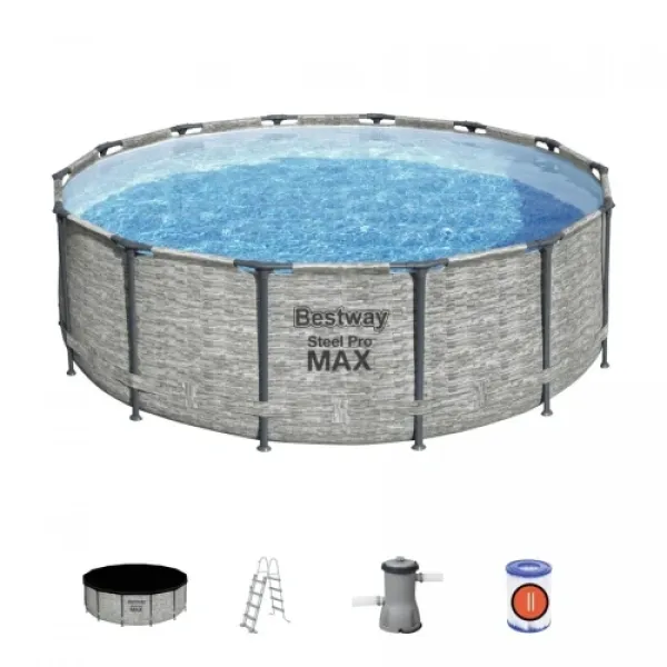Каркасний басейн Bestway 427x122см 10в1 5619D