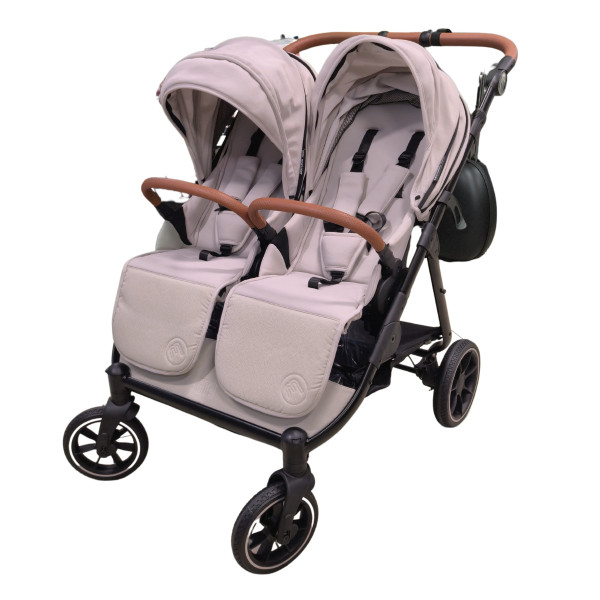 Прогулочная коляска для двойни Baby Monsters EASY TWIN 5.0