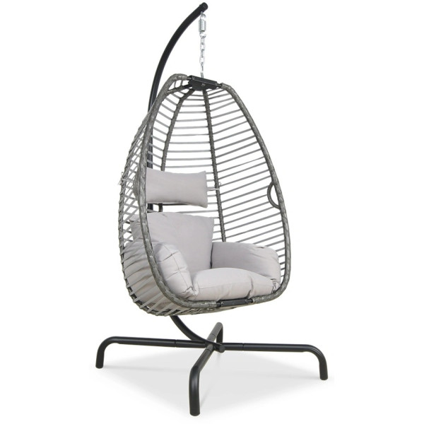 Підвісне крісло-гойдалка COMFORT Grey