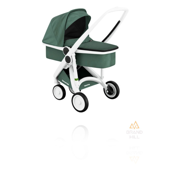 Коляска Greentom Upp Carrycot шасси White