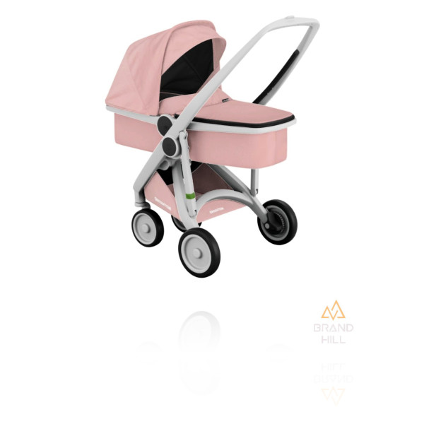 Коляска Greentom Upp Carrycot шасси Gray
