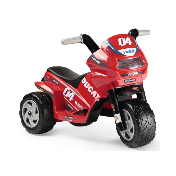 Диятчий триколісний електробайк Pep Perego MINI DUCATI EVO 6V
