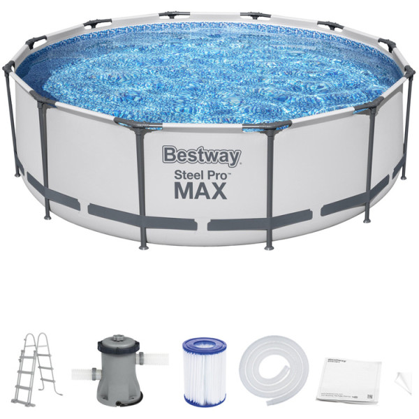 Каркасний басейн Bestway 366x100 см 10в1 56418