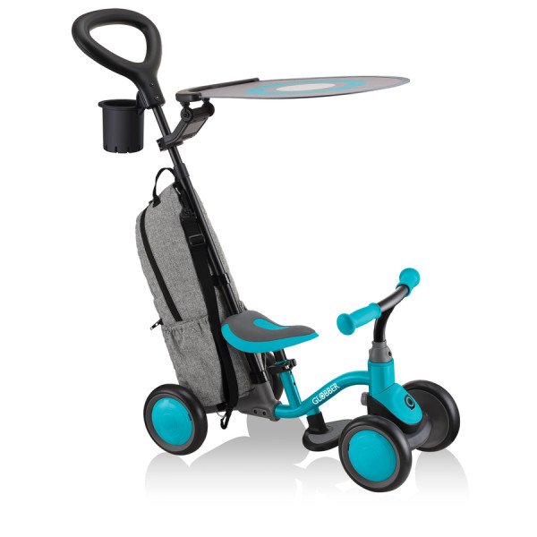 Дитячий триколісний велосипед 3в1 Globber DELUXE