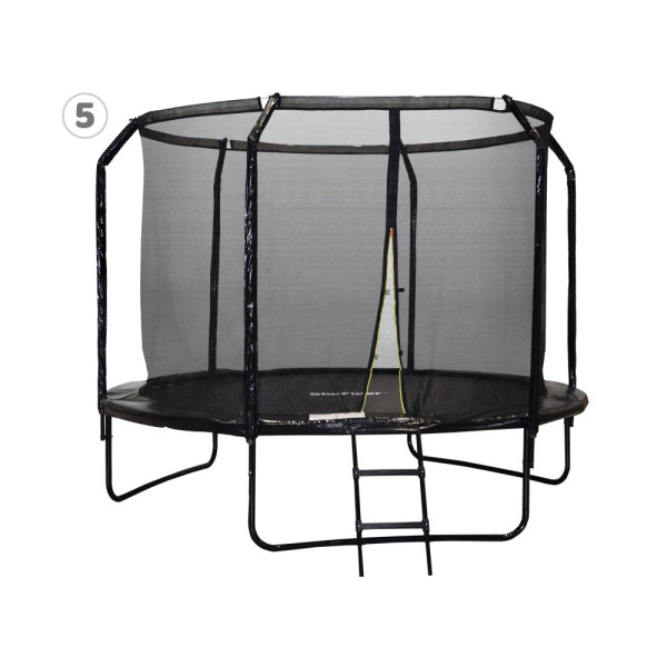 Батут садовий SKYFLYER + драбина 10FT 304см TR0034