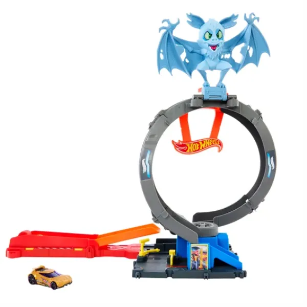 Трамплин Hot Wheels City петля Летучая мышь HTN78