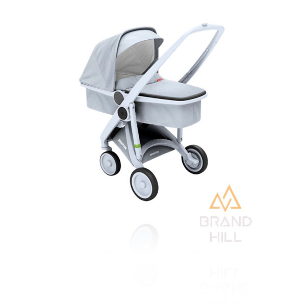 Коляска Greentom Upp Carrycot шасси Gray