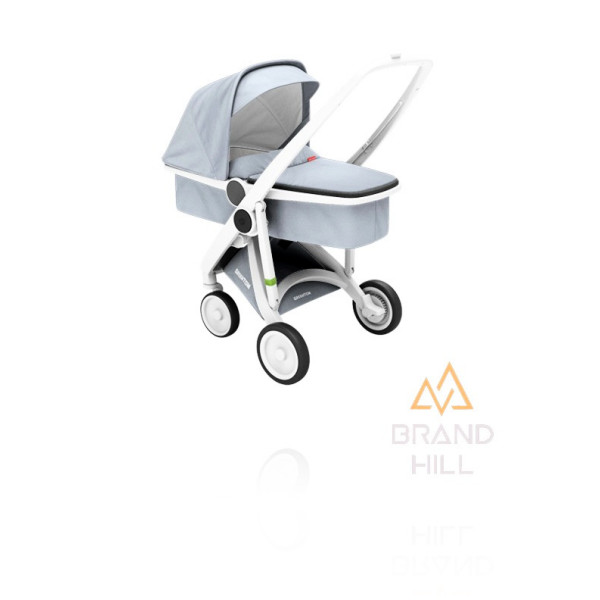Коляска Greentom Upp Carrycot шасси White