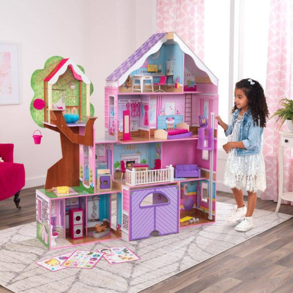 Лавандова резиденція з будиночком на дереві - Kidkraft 101081